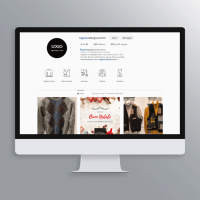 Pagina-Instagram-negozio-abbigliamento-AM-Design